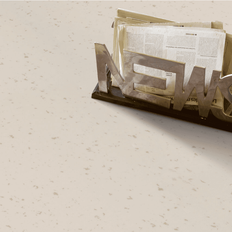 Rouleau 4m de sol PVC effet faux uni pose libre smooth sand Gerflor - 3000 cm x 400 cm x 0.25 cm