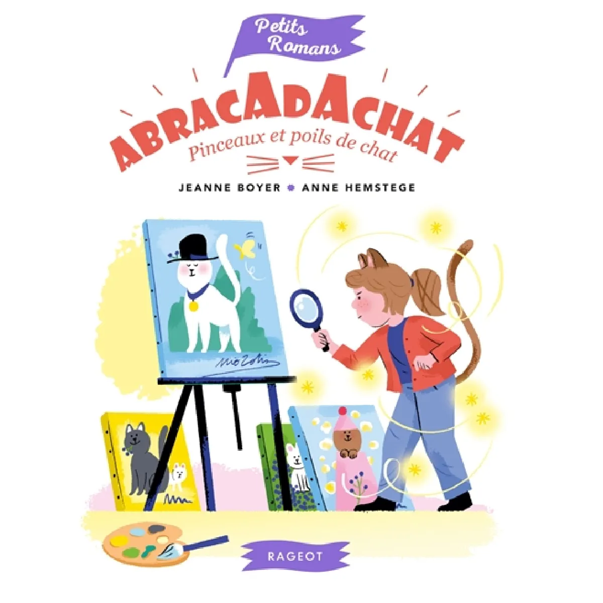 Abracadachat. Pinceaux et poils de chat