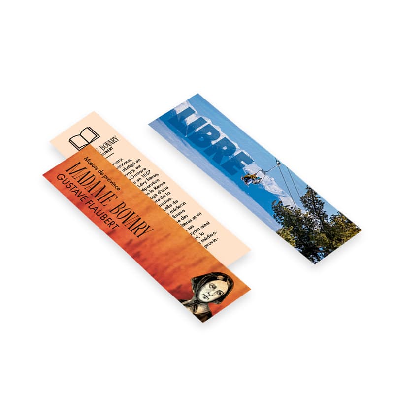 100.00000 Marque-Pages Personnalisés 5.5 x 21 cm - Easyflyer